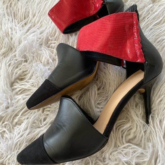 Bershka red and black heels - Picture 6 of 6